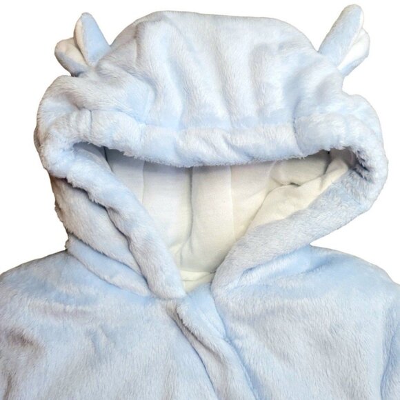 Baby Carter's 0-3 months One-Piece full-zip hooded heavyweight Winter Snowsuit - Picture 4 of 11